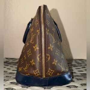 Louis Vuitton Monogram PM Alma Satchel Bag